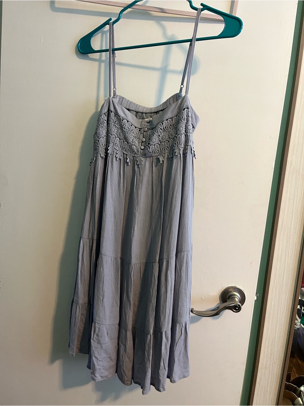 Dusty Lavender lightweight mini dress